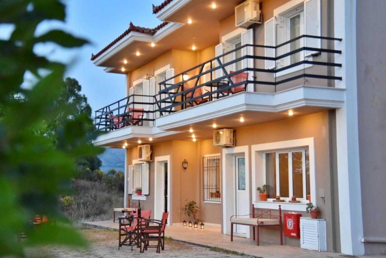Anemomylos Apartments Ликсури Экстерьер фото