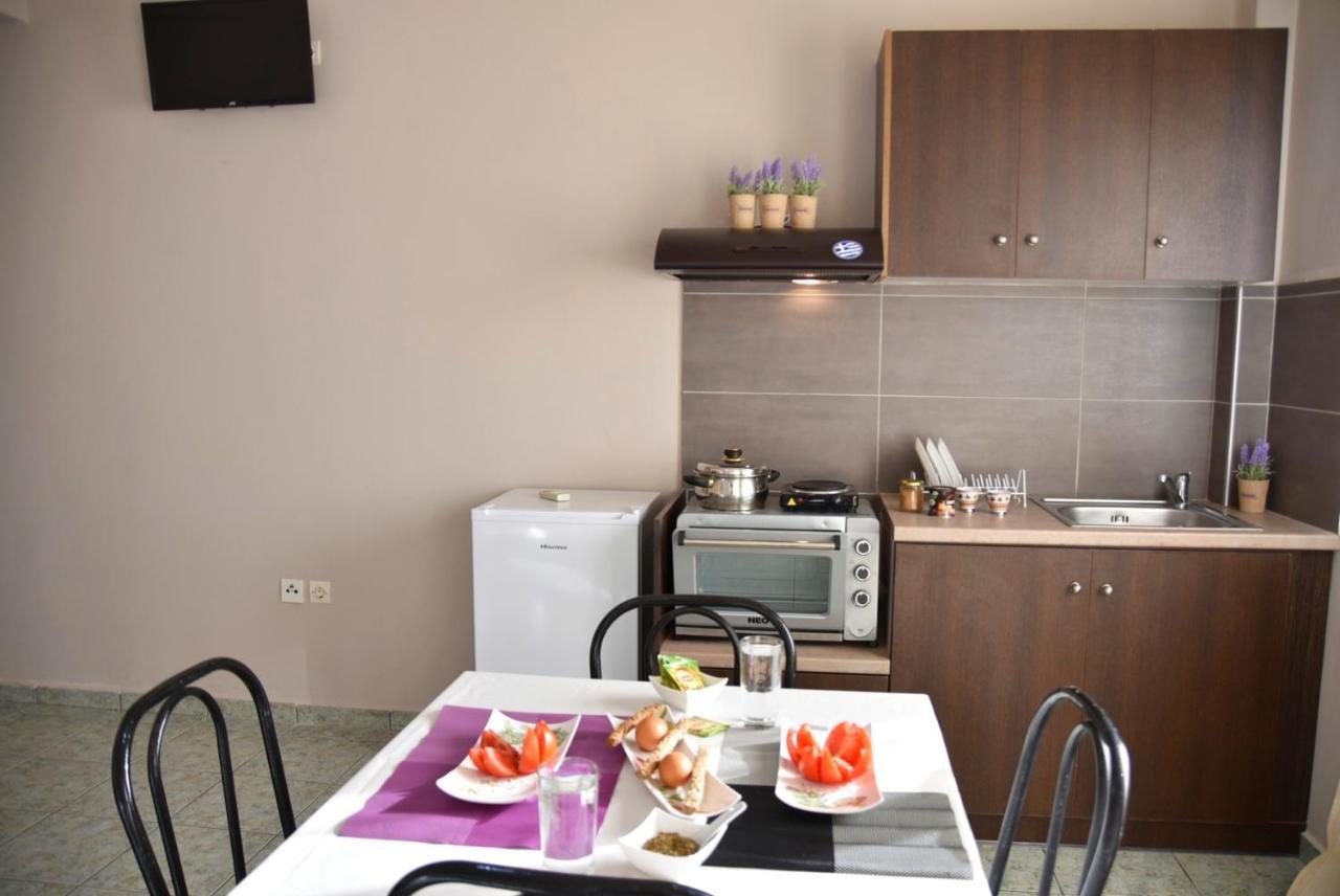Anemomylos Apartments Ликсури Экстерьер фото