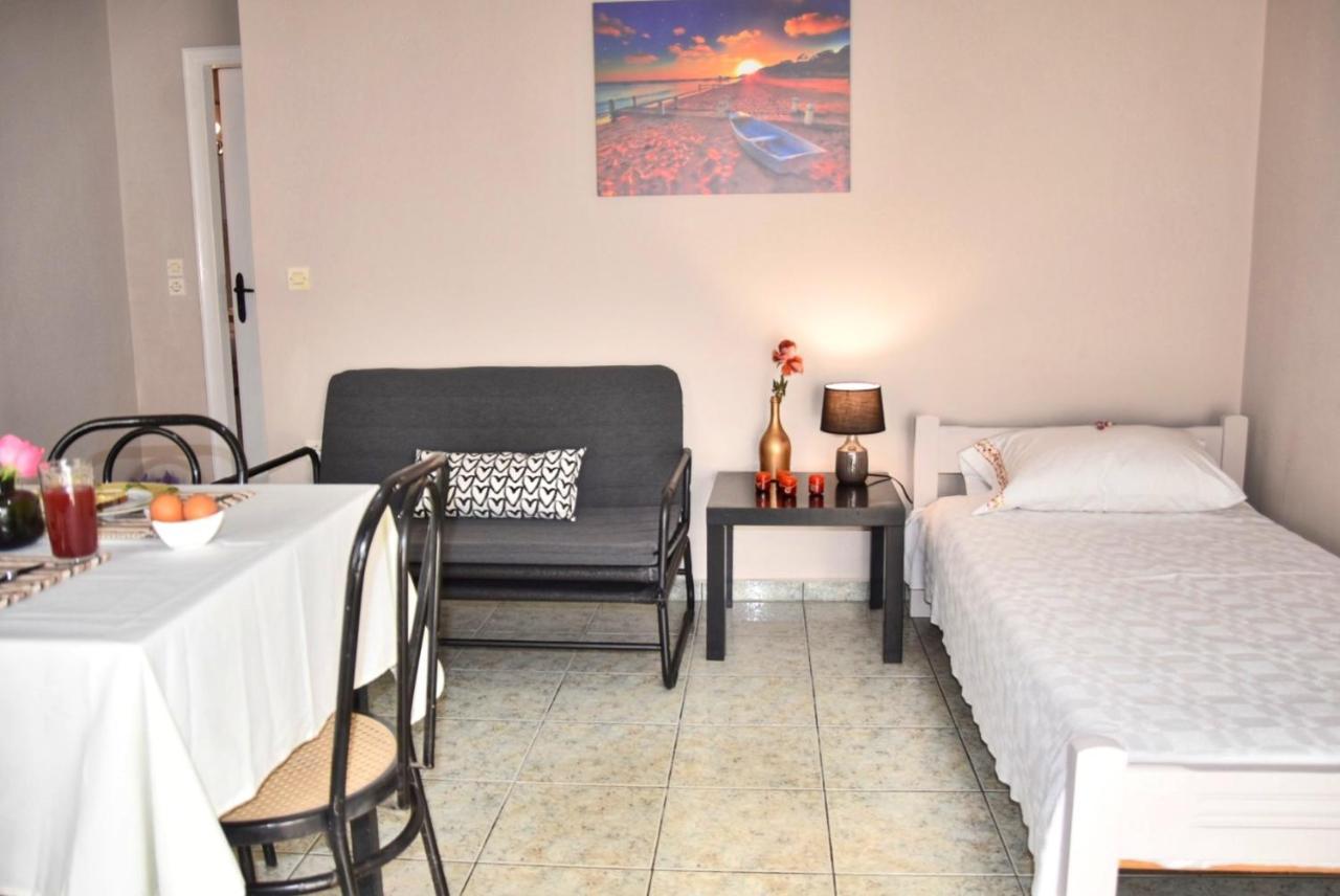 Anemomylos Apartments Ликсури Экстерьер фото