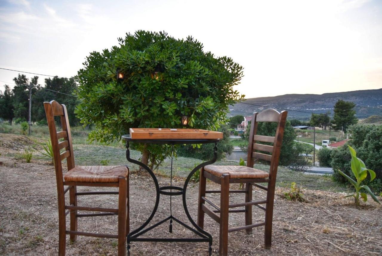 Anemomylos Apartments Ликсури Экстерьер фото